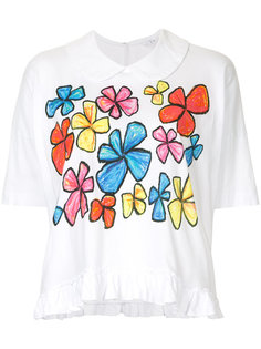 floral print T-shirt Comme Des Garçons