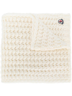 ribbed knit scarf Moncler