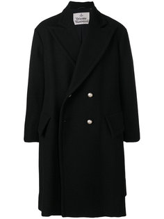 объемное двубортное пальто Vivienne Westwood