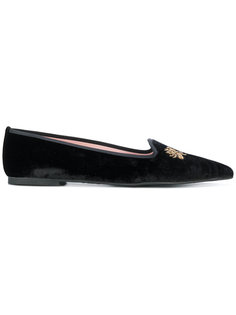 pointed toe crest ballerinas Pretty Ballerinas