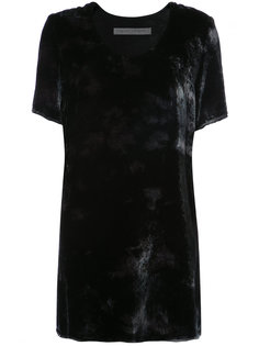 velvet T-shirt dress Raquel Allegra