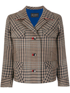 houndstooth and check blouson jacket Etro