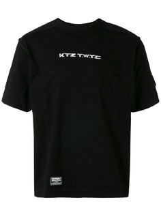 embroidered inside-out T-shirt KTZ