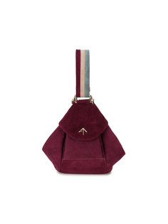 burgundy mini Fernweh backpack   Manu Atelier