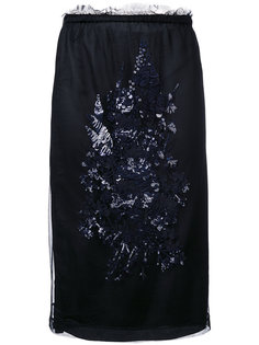 sequin embroidery skirt Nº21