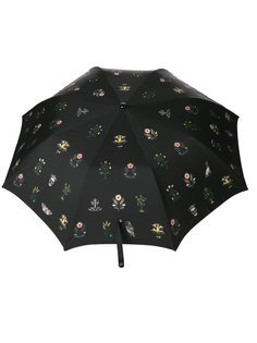 medieval print umbrella Alexander McQueen