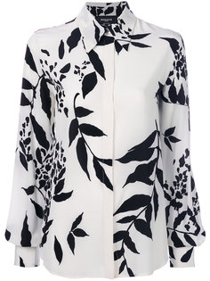 leaf print shirt  Rochas