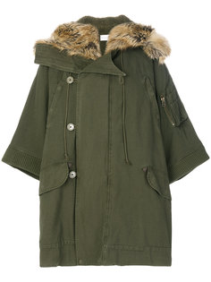 fur trim parka Faith Connexion