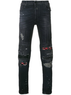 Ain biker jeans Marcelo Burlon County Of Milan