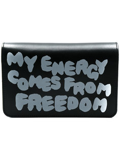 slogan wallet Comme Des Garçons Wallet