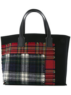 T Shopper tartan tote Loewe