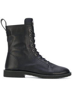 lace-up combat boots Giuseppe Zanotti Design