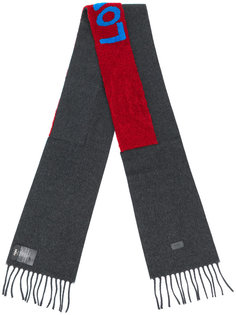 Love embroidered scarf Fendi