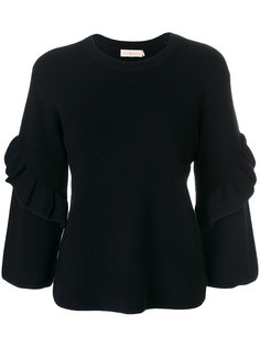 ruffled sleeves jumper  Tory Burch