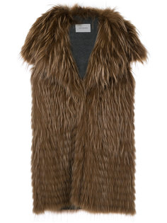 wide lapel waistcoat Yves Salomon