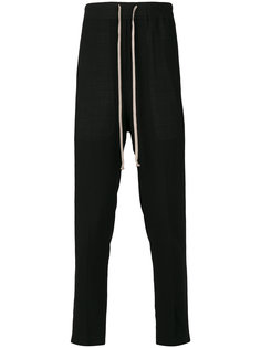брюки с заниженной проймой Rick Owens