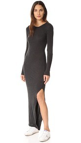 Enza Costa Cuffed Maxi Dress