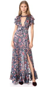 For Love &amp; Lemons Flora Maxi Dress