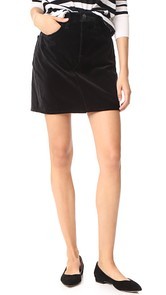 Rag & Bone/JEAN Velvet Dive Skirt