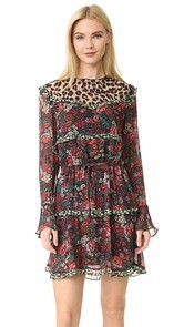 Scotch &amp; Soda/Maison Scotch Mixed Print Dress