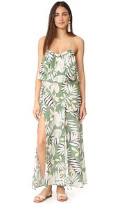 MINKPINK Shady Fronds Maxi Dress