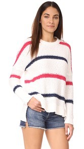 cupcakes and cashmere Madden Stripe Sweater