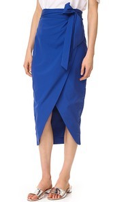 Milly Wrap Pencil Skirt