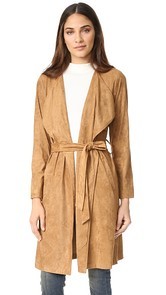 BB Dakota Faux Suede Coat