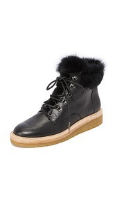 Botkier Winter Fur Hiker Boots