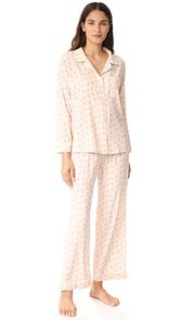 Eberjey x Rebecca Taylor Long PJ Set