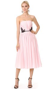 J. Mendel Strapless Dress