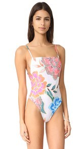 Mara Hoffman High Leg Tank One Piece