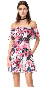 Black Halo Penelope Mini Dress