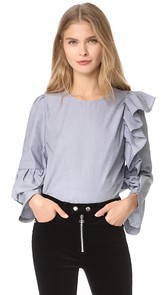 Clu Ruffled Shirt