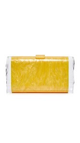 Edie Parker Lara Solid Clutch