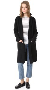 Madewell Daphne Knit Car Coat