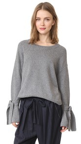Madewell Tie Cuff Pullover