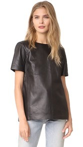 Mackage Tatiana Leather Top