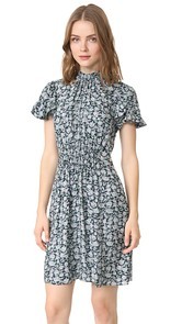 Rebecca Taylor Short Sleeve Capucine Dress