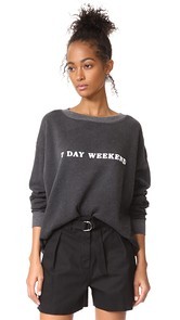 Wildfox 7 Day Weekend Roadtrip Sweatshirt