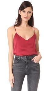 LAGENCE Jane Spaghetti Strap Top