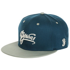Бейсболка с прямым козырьком Запорожец Footbol Snapback Dark Blue
