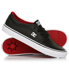 Кеды кроссовки низкие DC Shoes Trase Black/Red/White