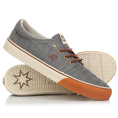 Кеды кроссовки низкие DC Trase Tx Grey/Black
