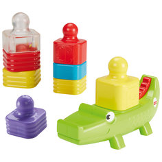 Конструктор-пирамидка Fisher-Price "Веселый крокодил" Mattel