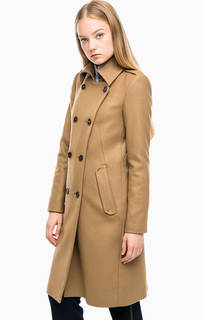 Классическое двубортное пальто из шерсти Drykorn