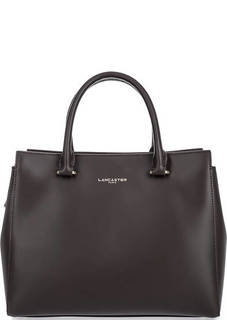 Сумка из гладкой кожи с короткими ручками Lancaster