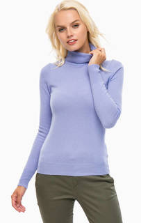 Сиреневая водолазка из шерсти United Colors of Benetton