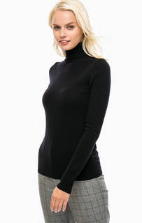 Черная водолазка из шерсти United Colors of Benetton