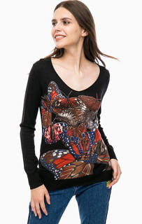 Трикотажный джемпер с декором Desigual
